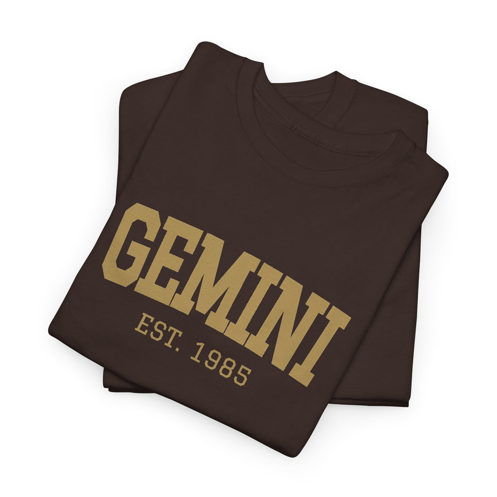 The Zodiac Tee: Gemini, Est. Your Year