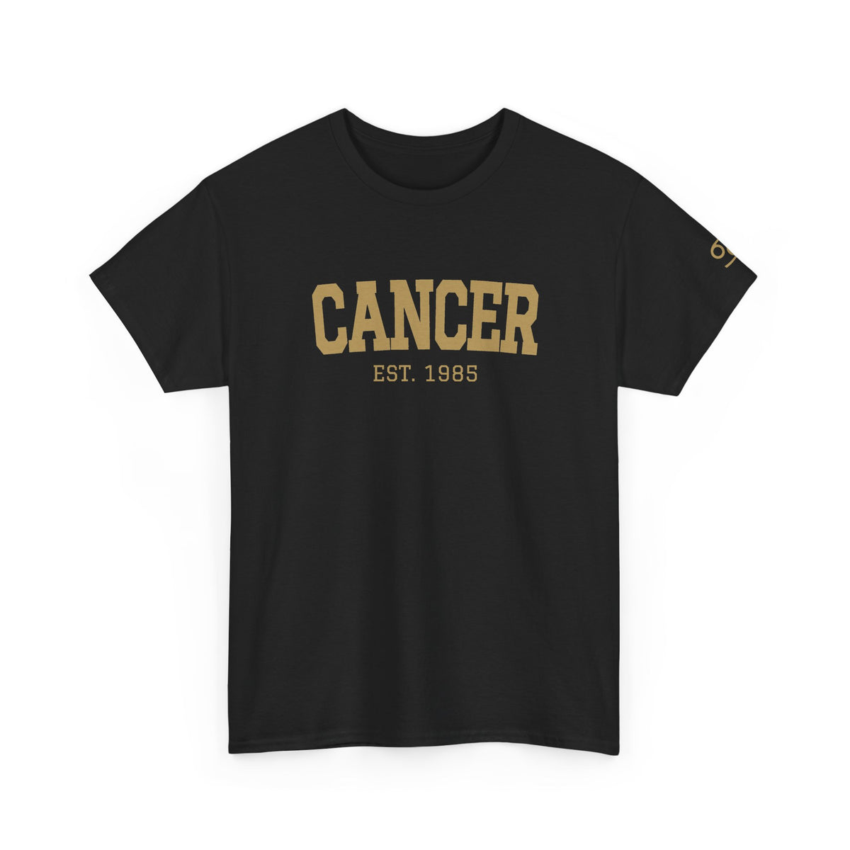 The Zodiac Tee: Cancer, Est. Your Year