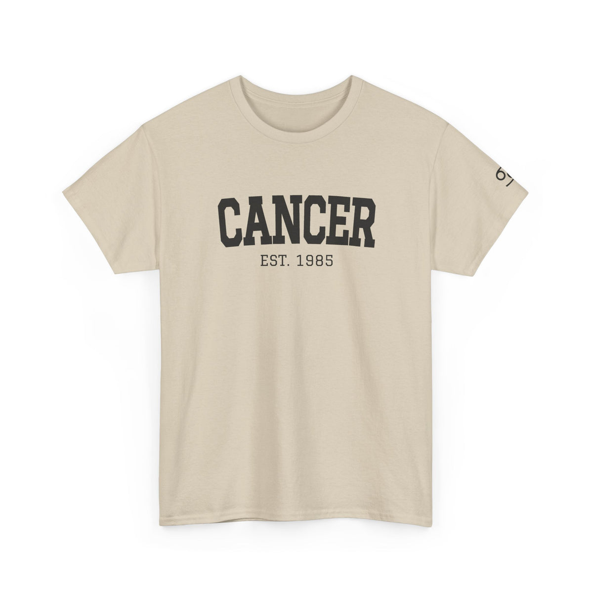 The Zodiac Tee: Cancer, Est. Your Year
