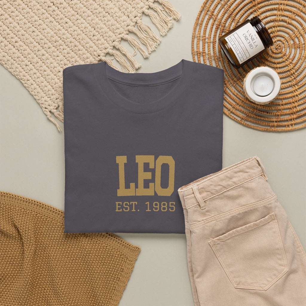 The Zodiac Tee: Leo, Est. Your Year