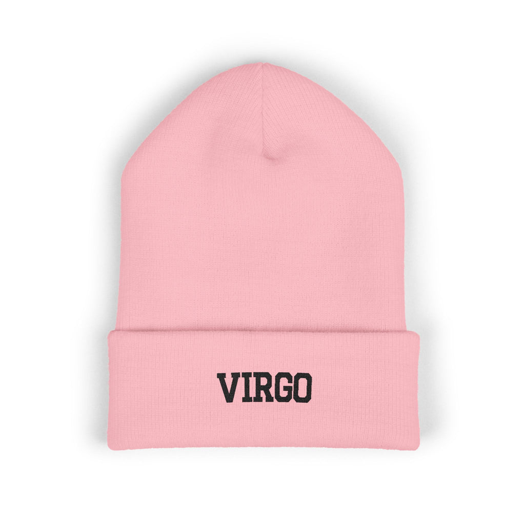 THE ZODIAC BEANIE — VIRGO — BLACK