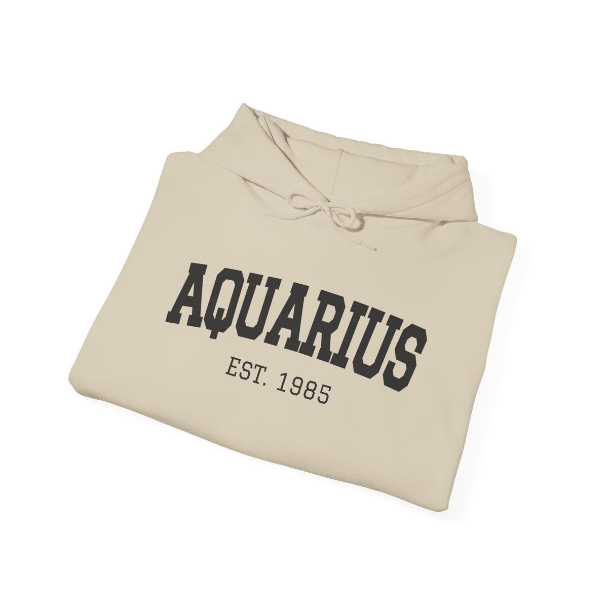 The Zodiac Hoodie: Aquarius, Est. Your Year