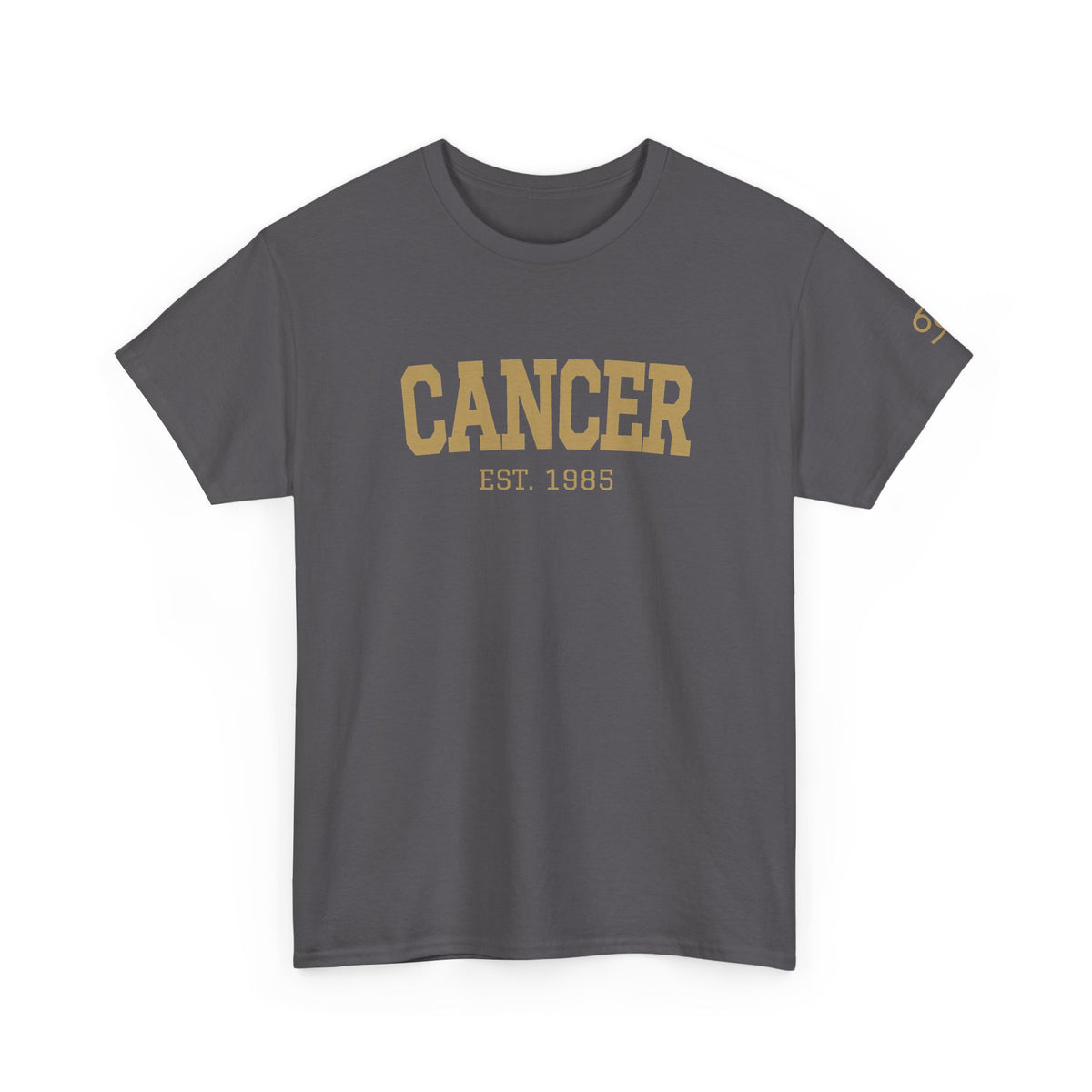 The Zodiac Tee: Cancer, Est. Your Year