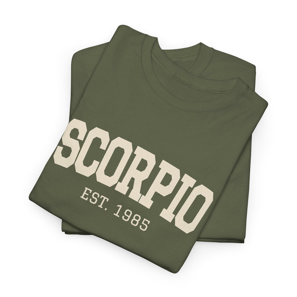 The Zodiac Tee: Scorpio, Est. Your Year