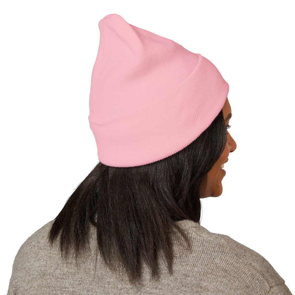 THE ZODIAC GLYPH BEANIE — GEMINI — OLD GOLD