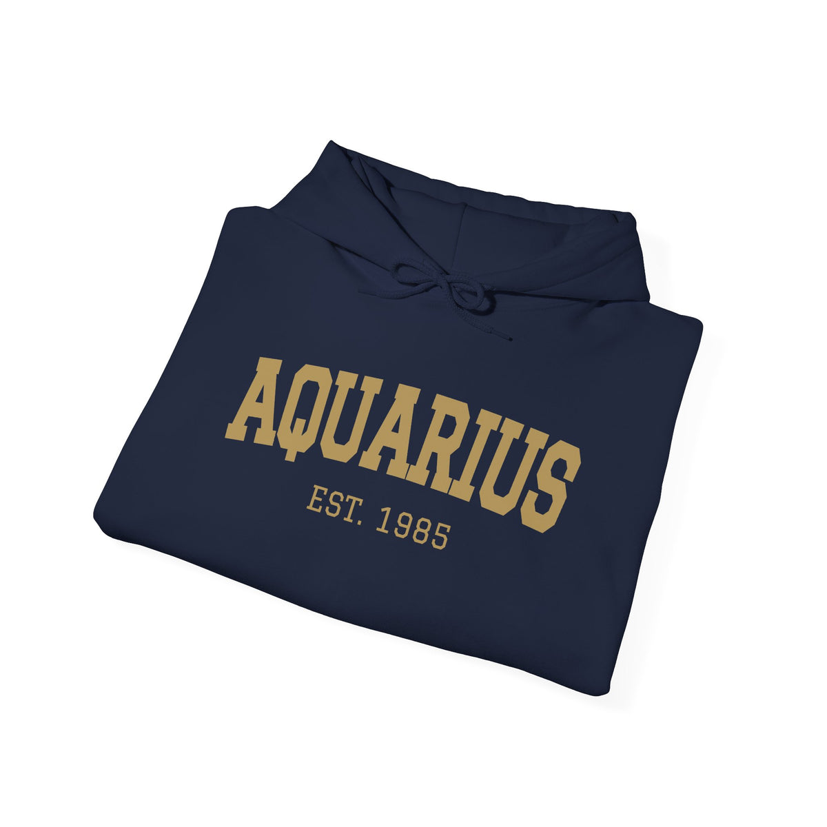 The Zodiac Hoodie: Aquarius, Est. Your Year