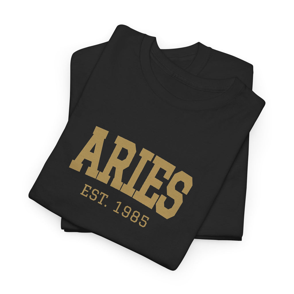 The Zodiac Tee: Aries, Est. Your Year