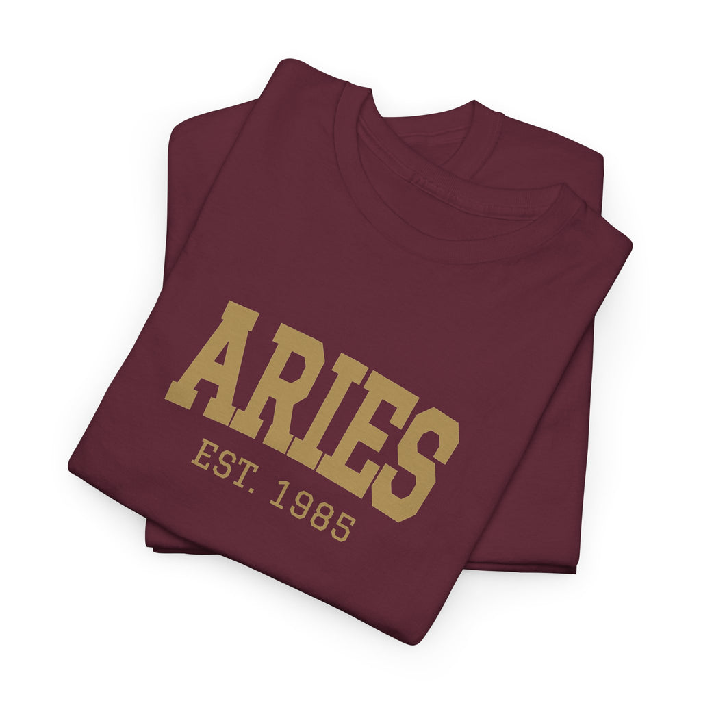 The Zodiac Tee: Aries, Est. Your Year