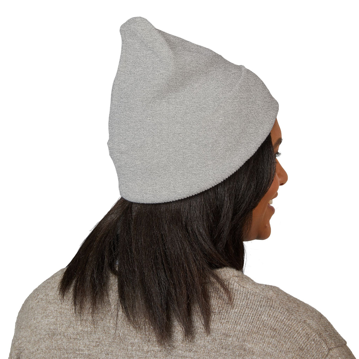 THE ZODIAC GLYPH BEANIE — VIRGO — BLACK