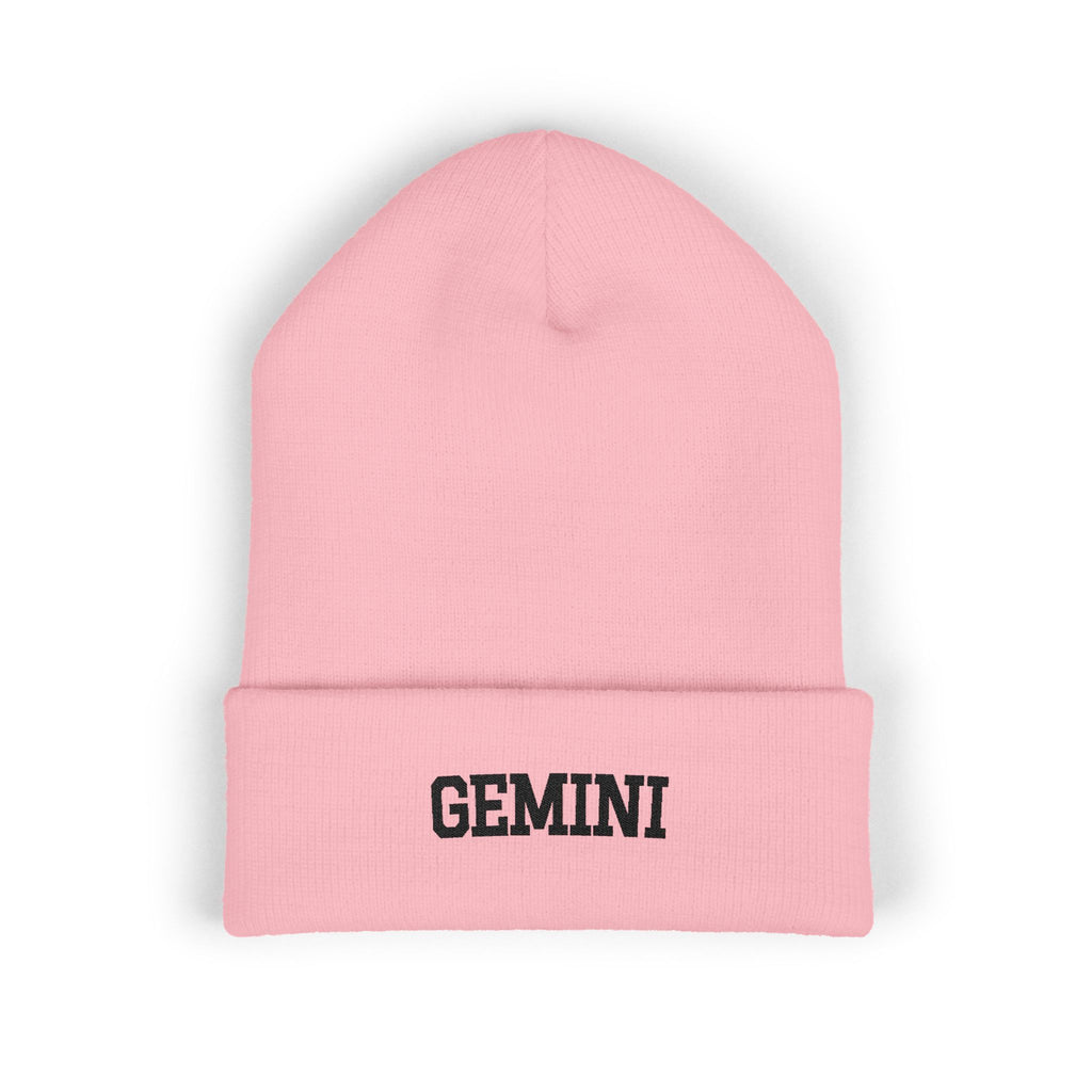 THE ZODIAC BEANIE — GEMINI — BLACK