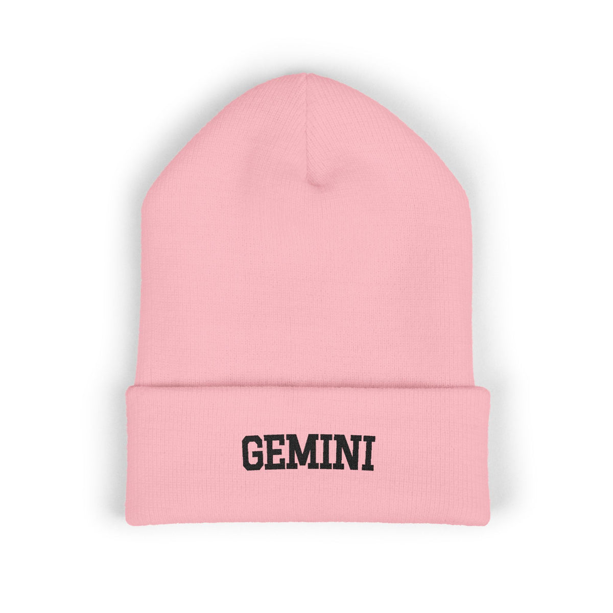 THE ZODIAC BEANIE — GEMINI — BLACK