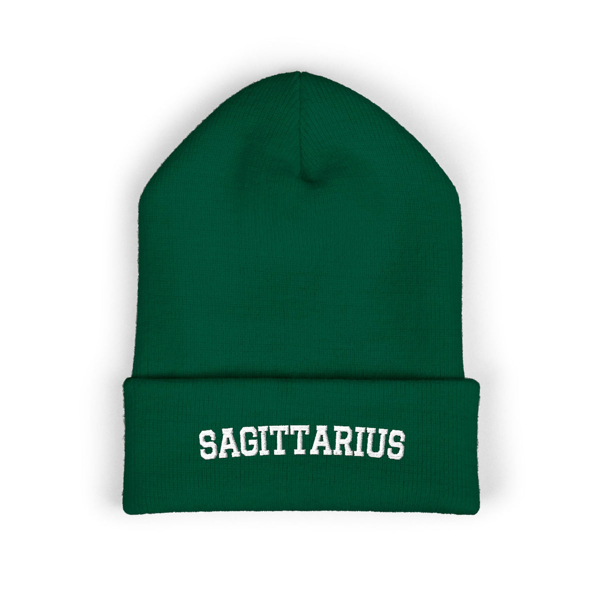 THE ZODIAC BEANIE — SAGITTARIUS — WHITE