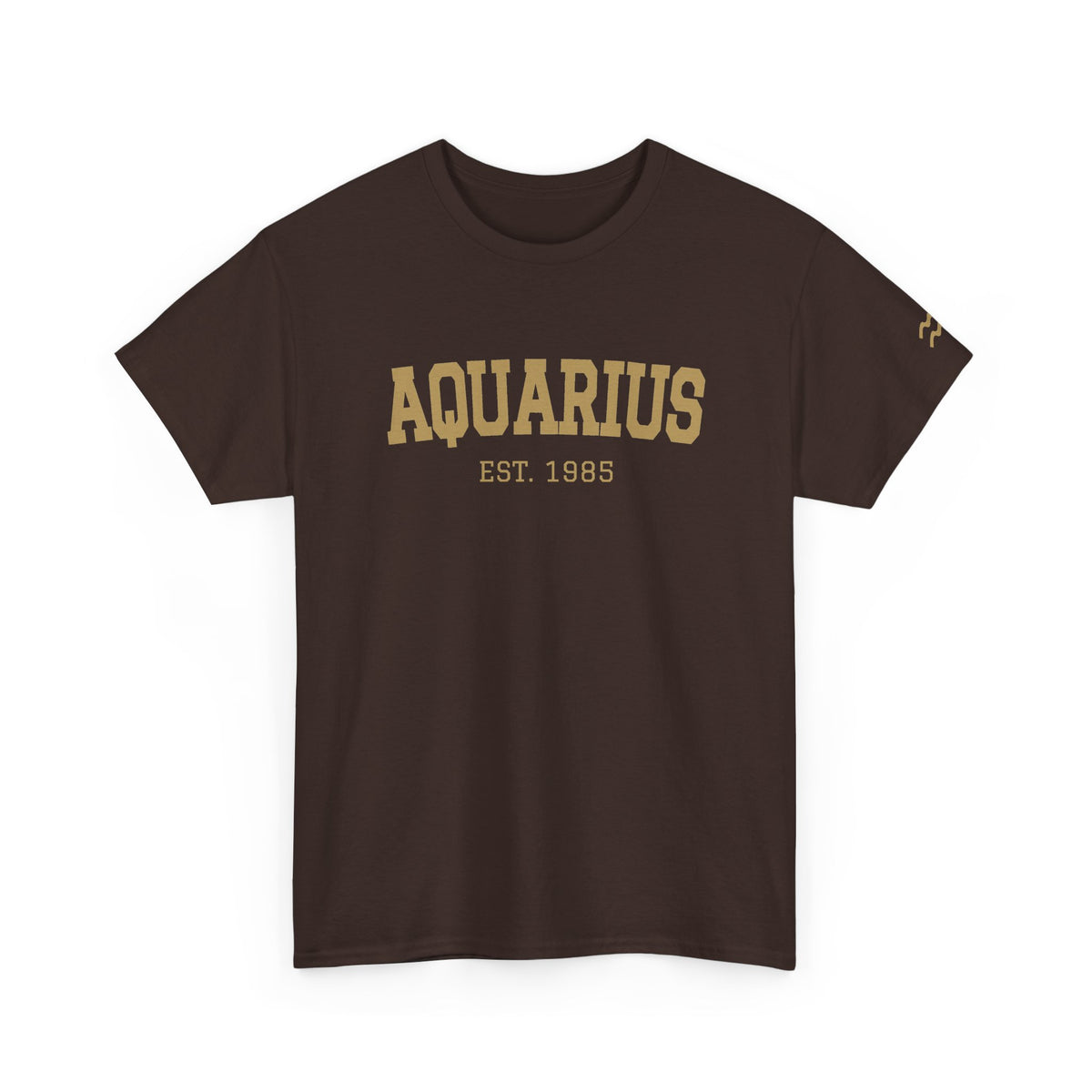 The Zodiac Tee: Aquarius, Est. Your Year