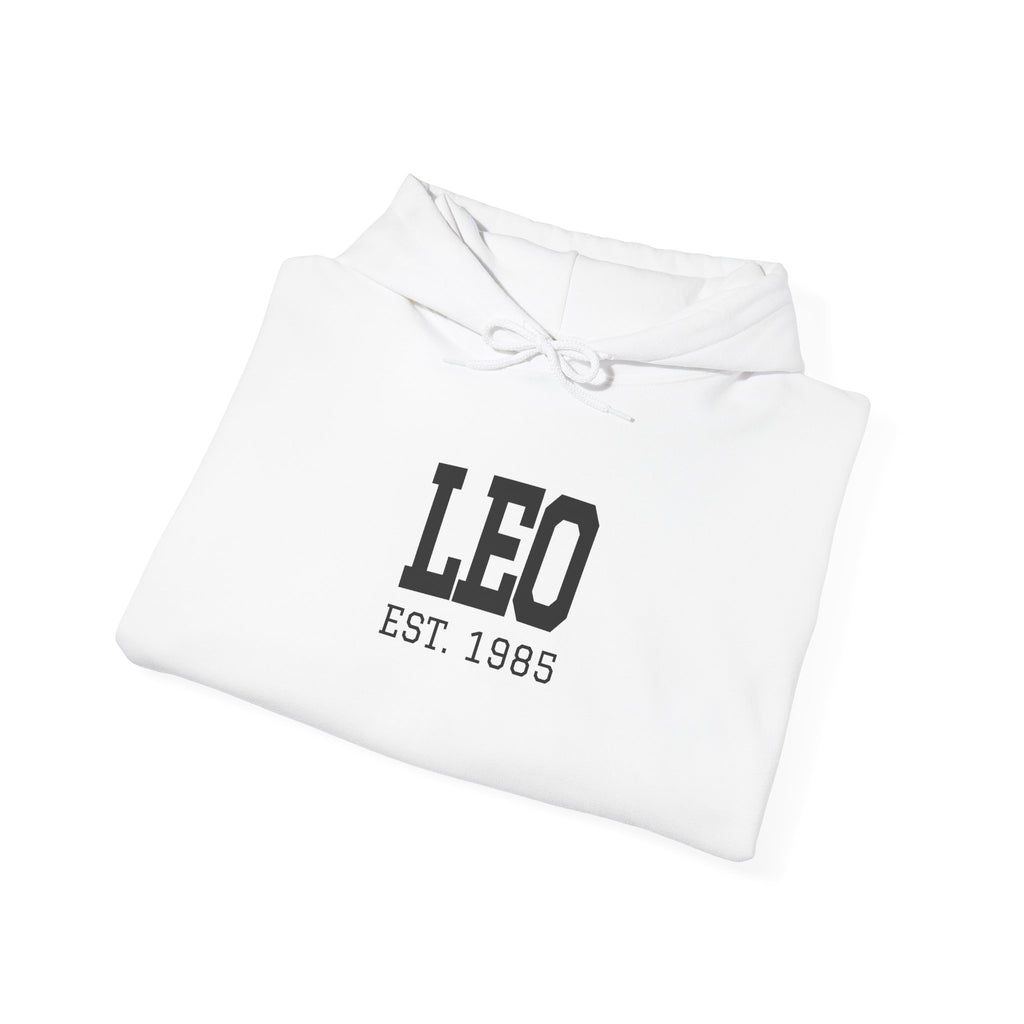 The Zodiac Hoodie: Leo, Est. Your Year
