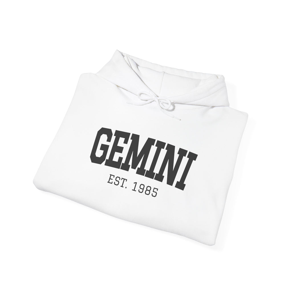 The Zodiac Hoodie: Gemini, Est. Your Year