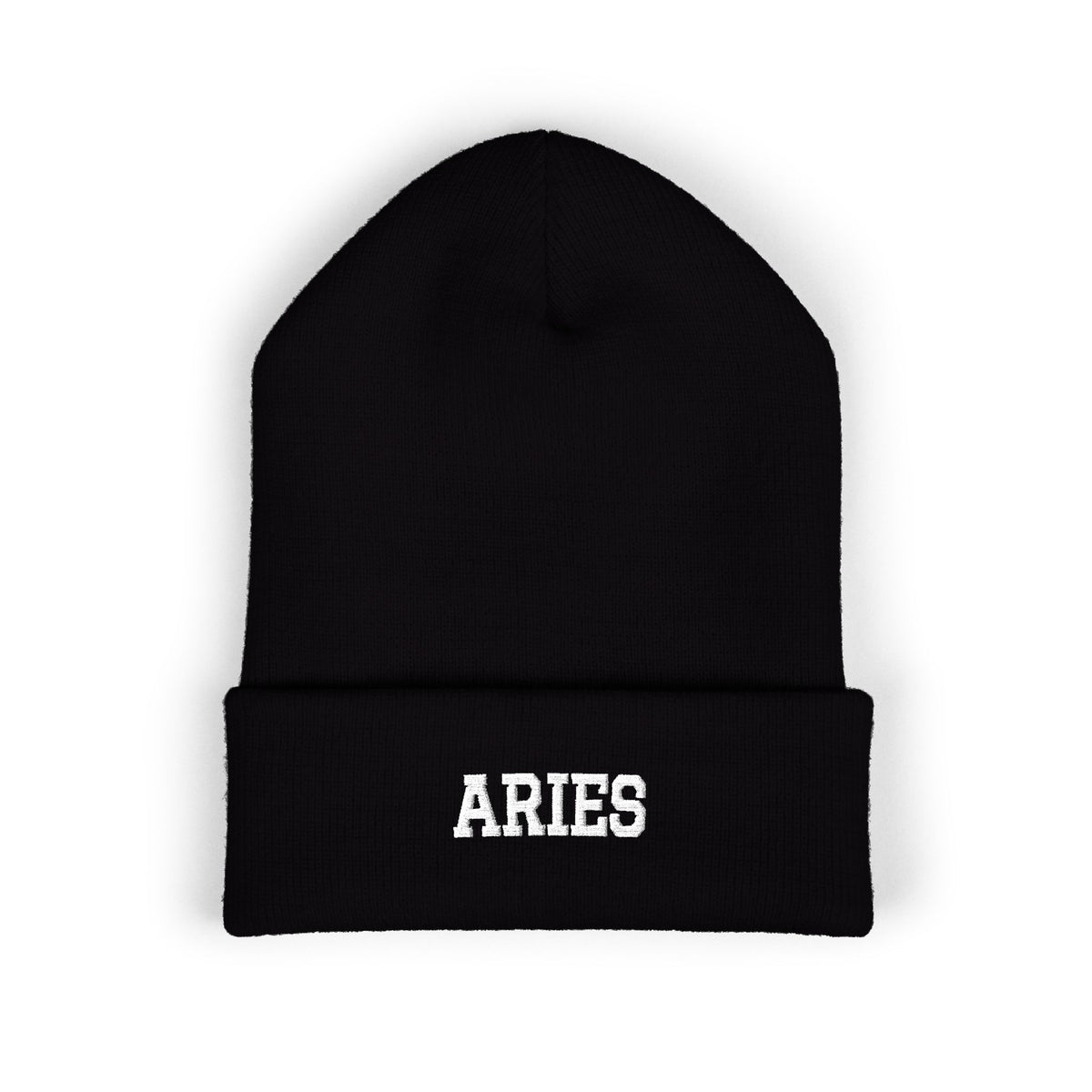 THE ZODIAC BEANIE — ARIES — WHITE
