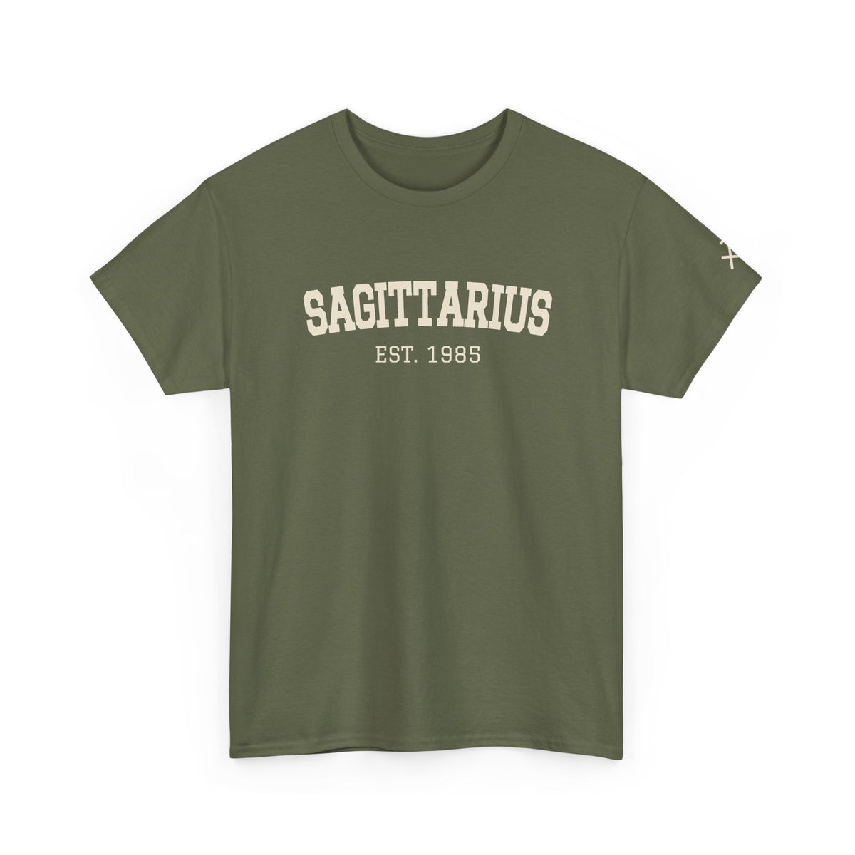 The Zodiac Tee: Sagittarius, Est. Your Year