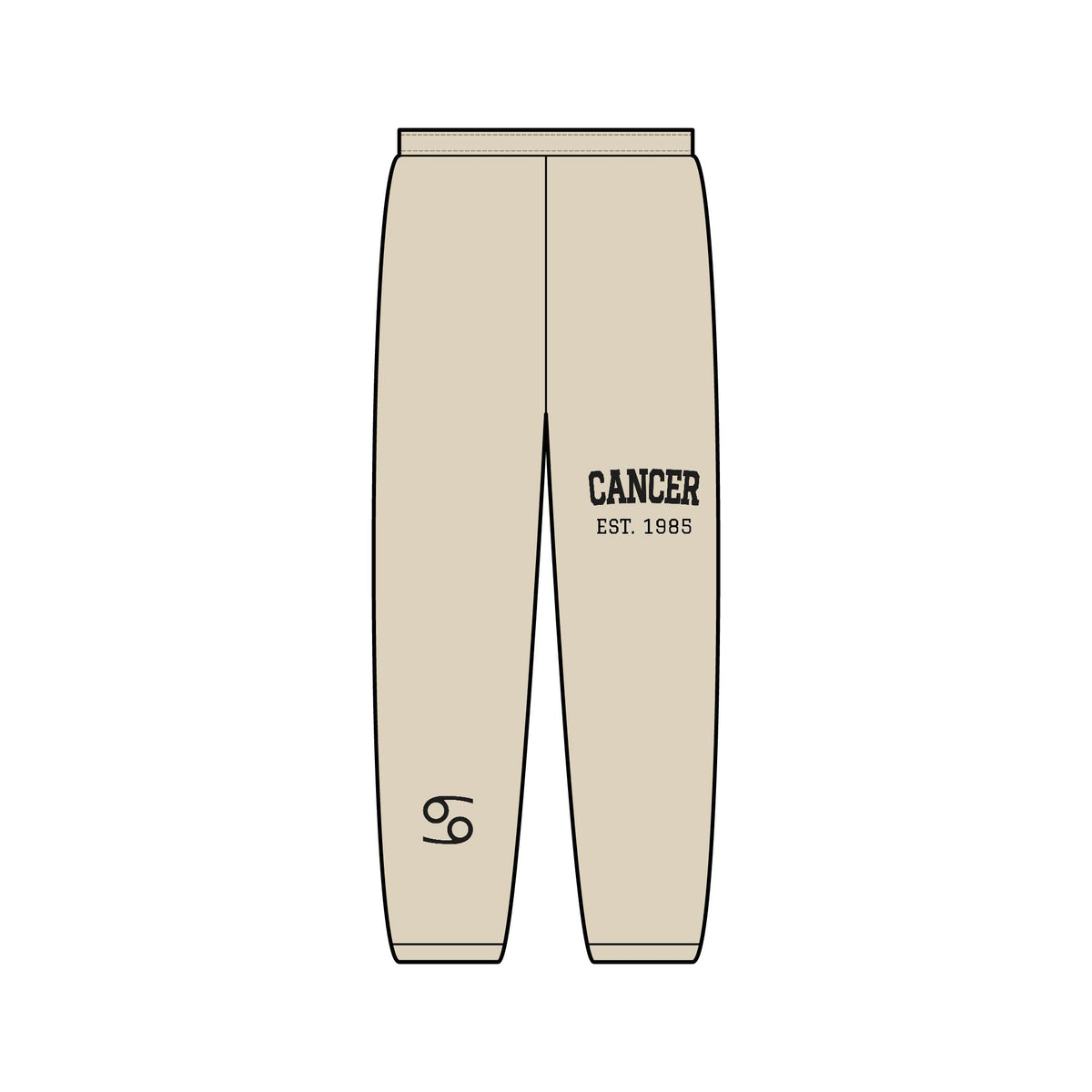 The Zodiac Sweatpants: Cancer, Est. Your Year