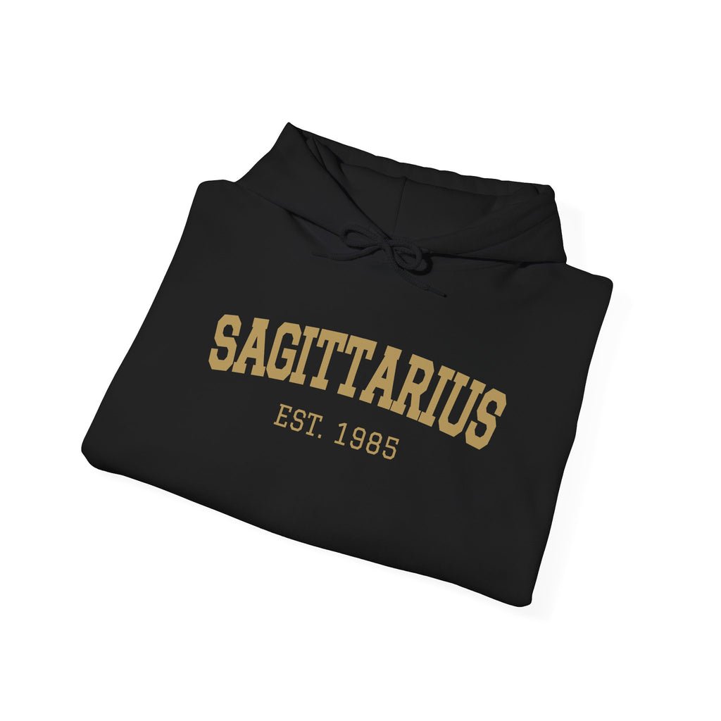 The Zodiac Hoodie: Sagittarius, Est. Your Year