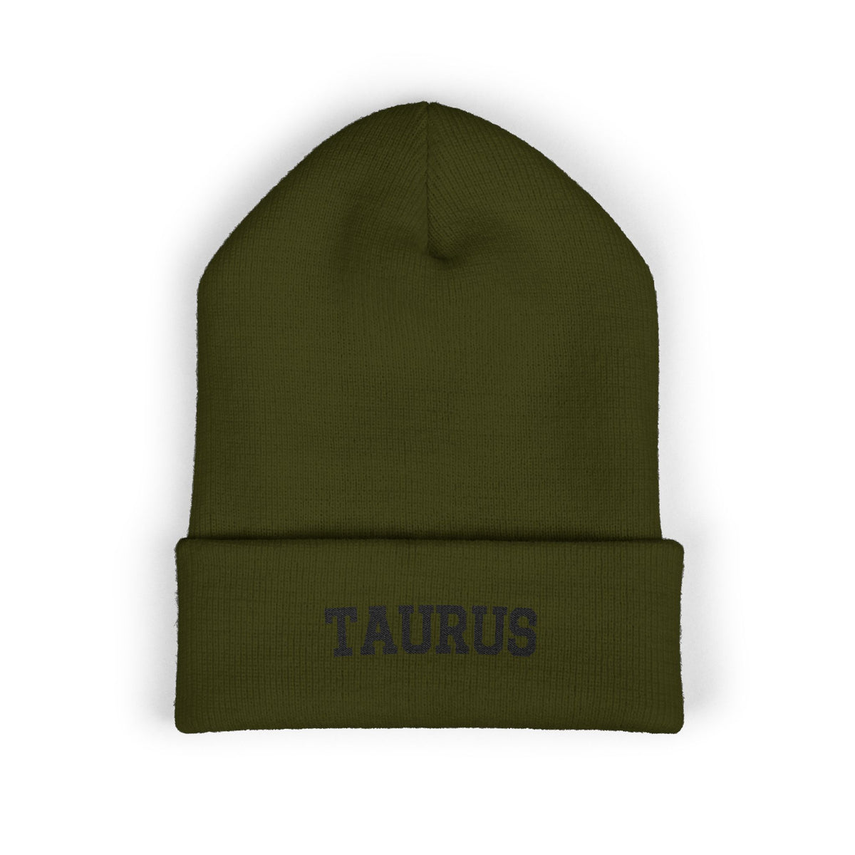 THE ZODIAC BEANIE — TAURUS — BLACK