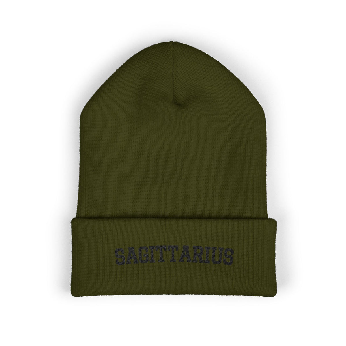 THE ZODIAC BEANIE — SAGITTARIUS — BLACK