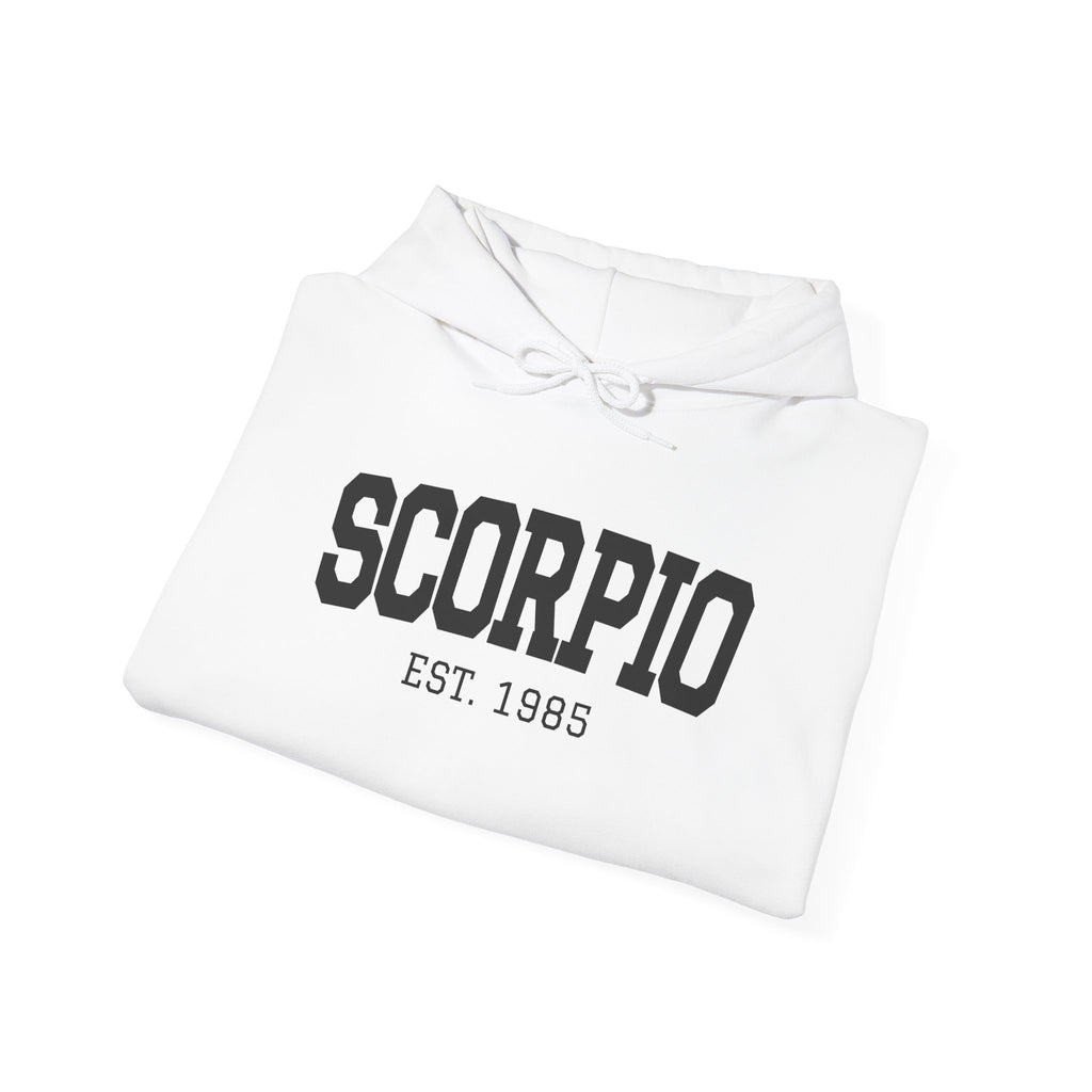 The Zodiac Hoodie: Scorpio, Est. Your Year