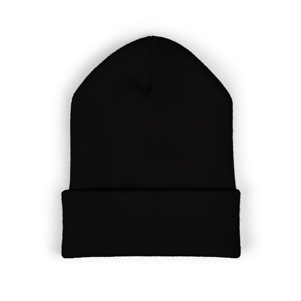 THE ZODIAC GLYPH BEANIE — VIRGO — WHITE