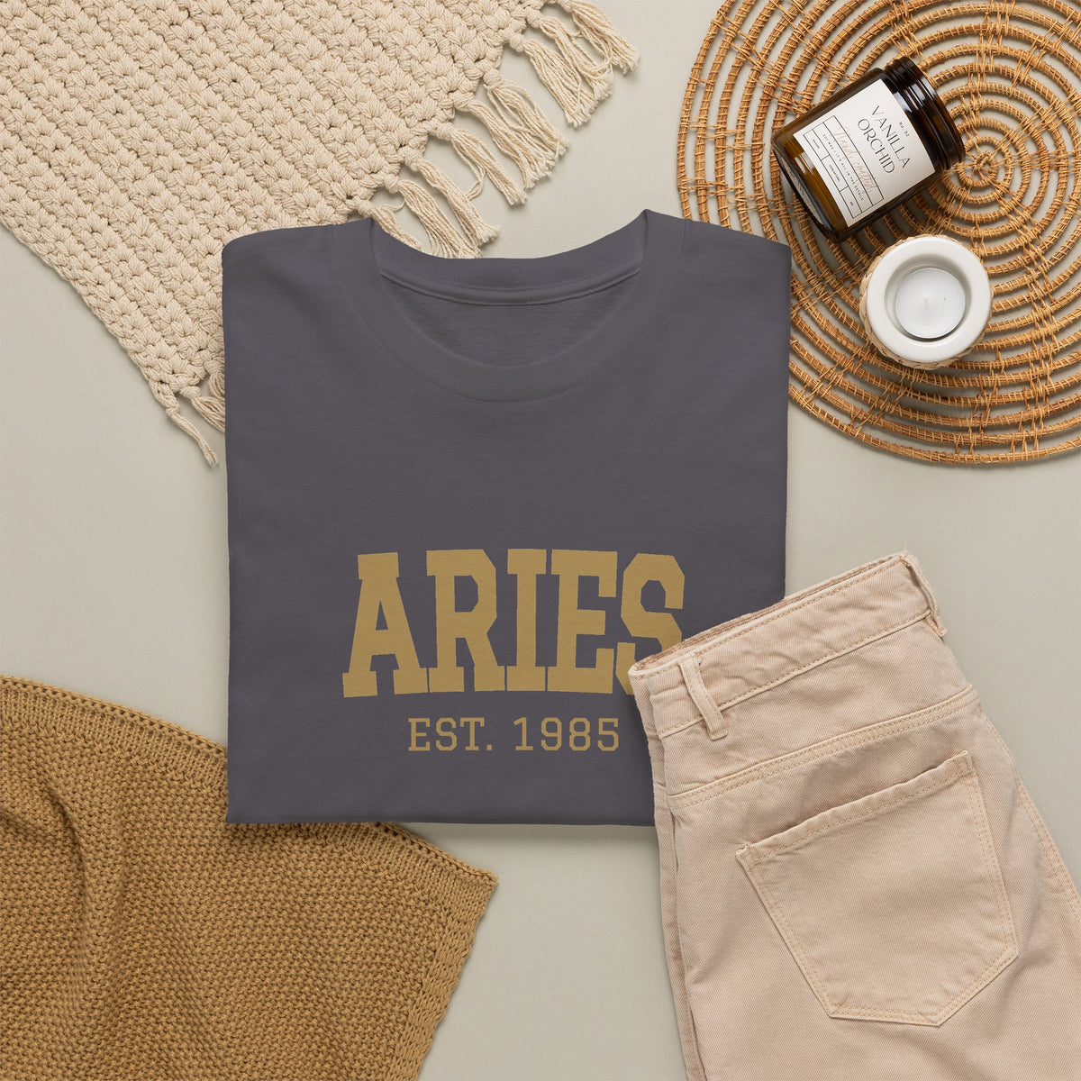 The Zodiac Tee: Aries, Est. Your Year