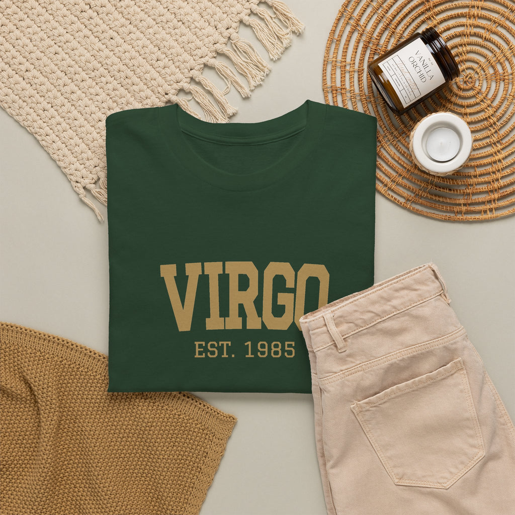 The Zodiac Tee: Virgo, Est. Your Year
