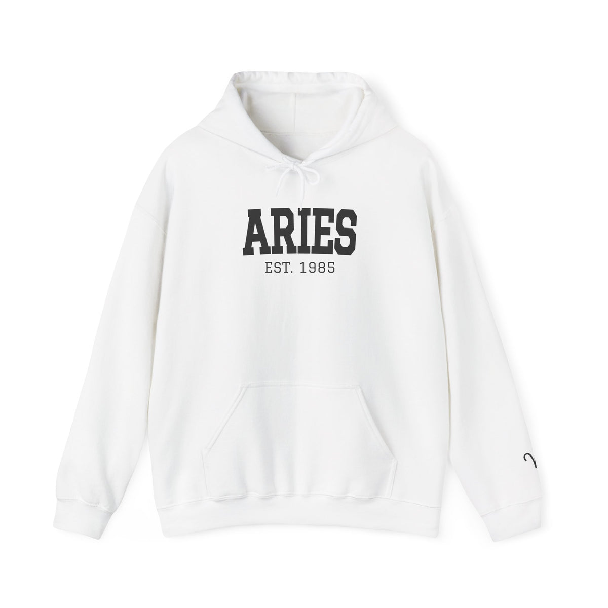 The Zodiac Hoodie: Aries, Est. Your Year