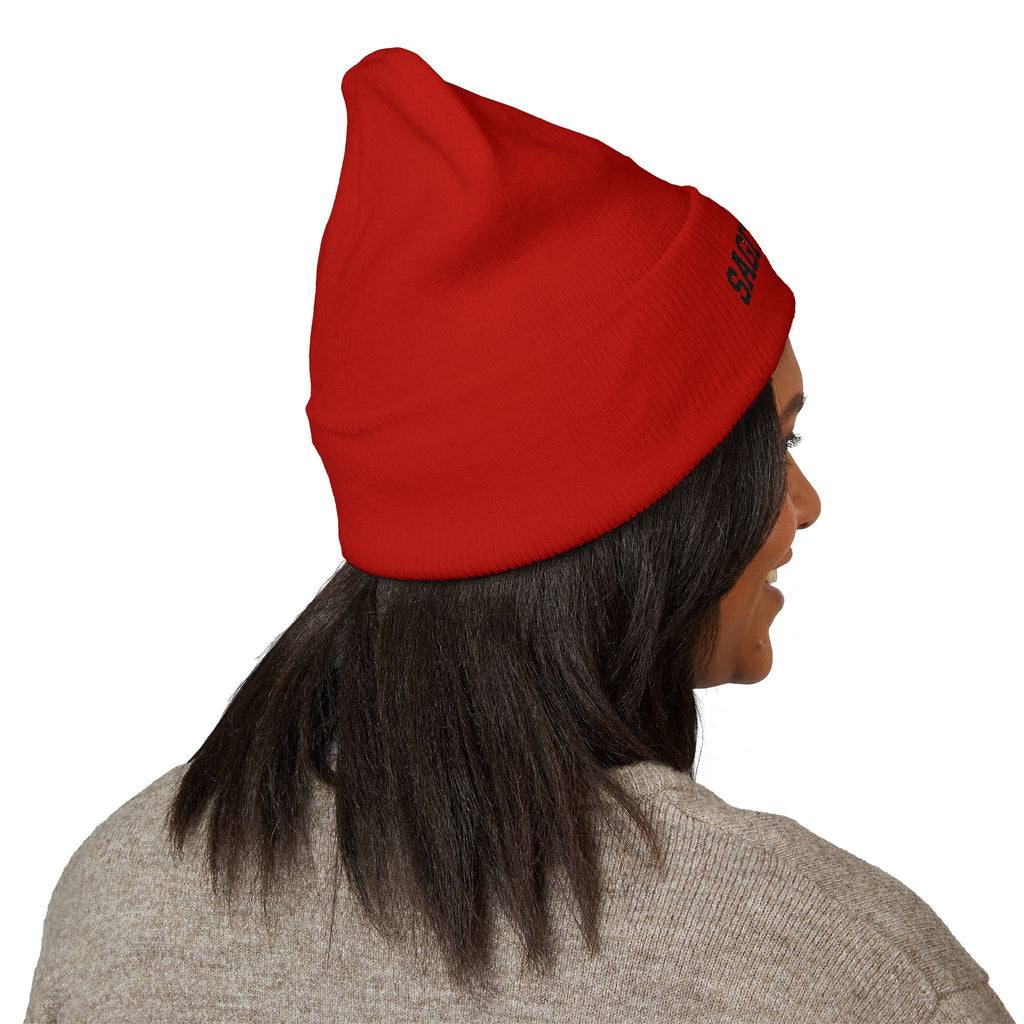 THE ZODIAC BEANIE — SAGITTARIUS — BLACK