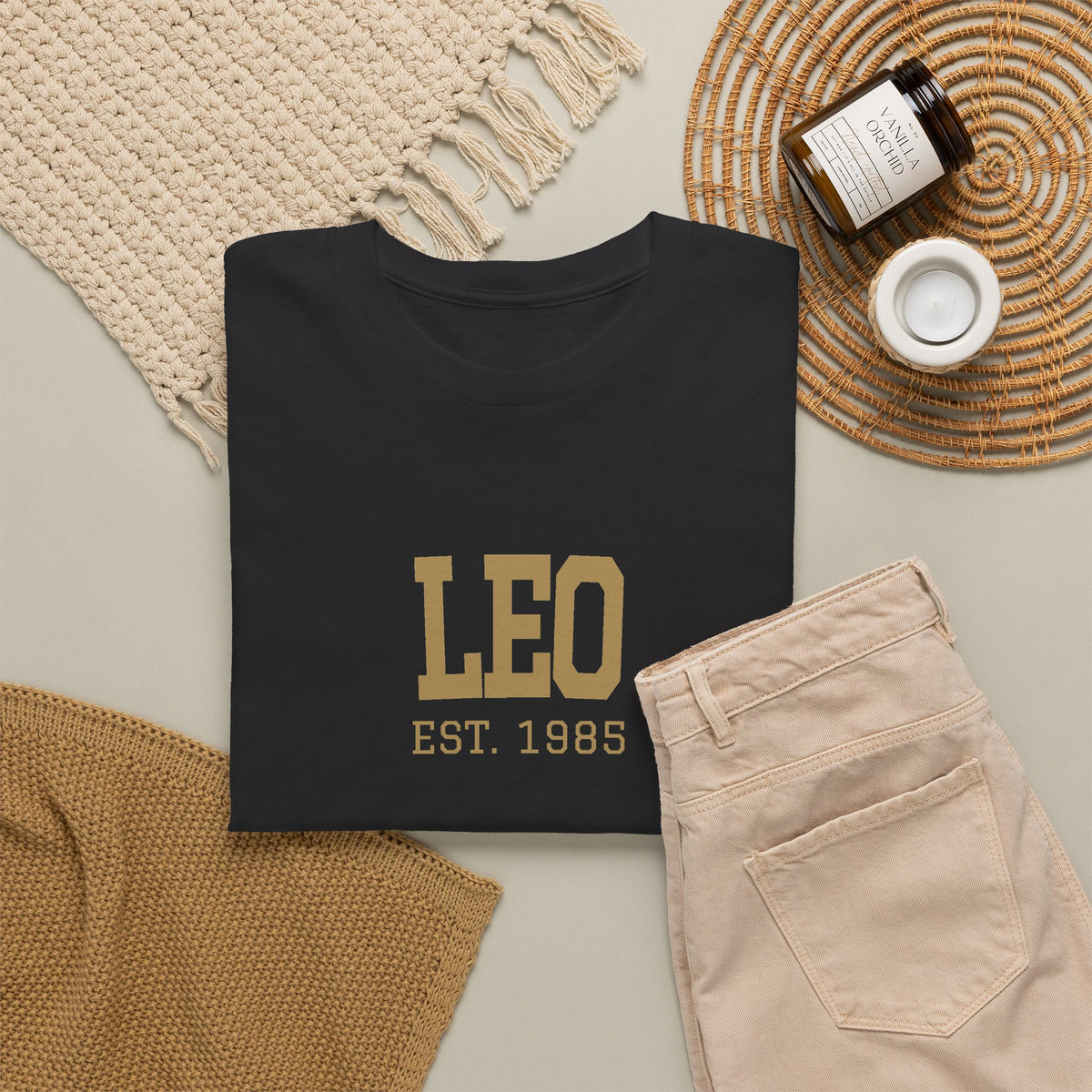 The Zodiac Tee: Leo, Est. Your Year