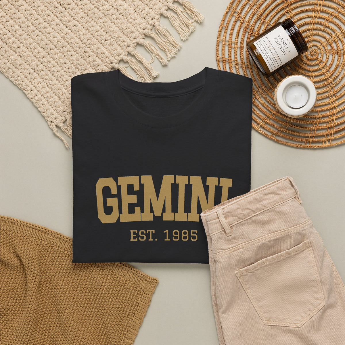 The Zodiac Tee: Gemini, Est. Your Year