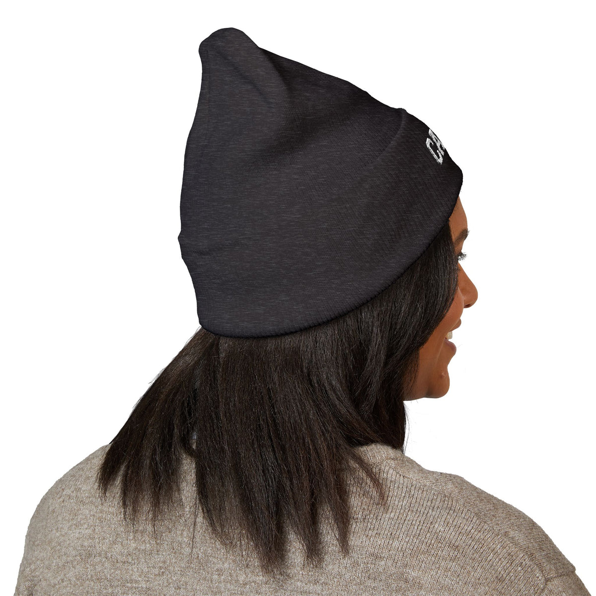 THE ZODIAC BEANIE — CANCER — WHITE