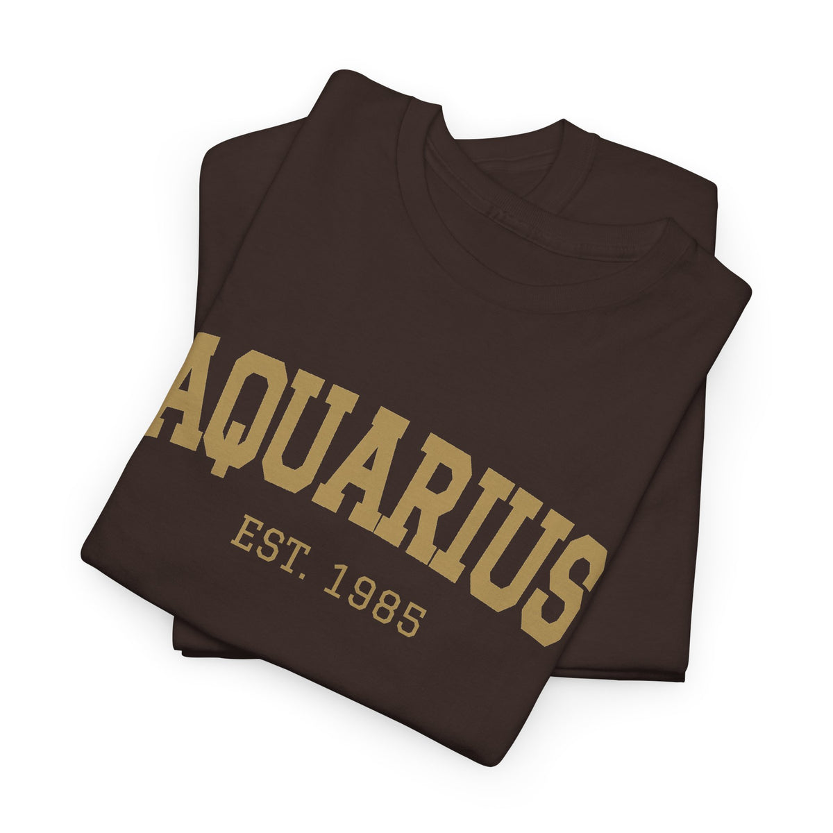 The Zodiac Tee: Aquarius, Est. Your Year