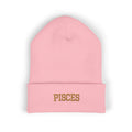 THE ZODIAC BEANIE — PISCES — OLD GOLD