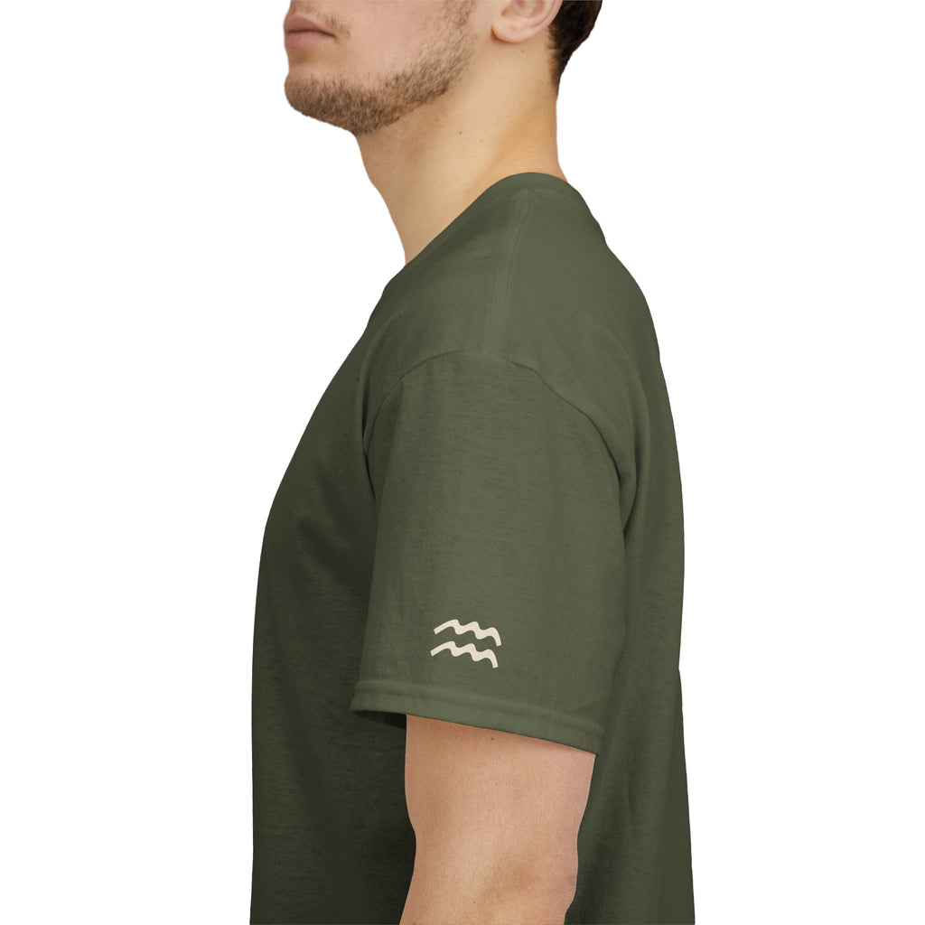 The Zodiac Tee: Aquarius, Est. Your Year