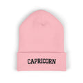THE ZODIAC BEANIE — CAPRICORN — BLACK
