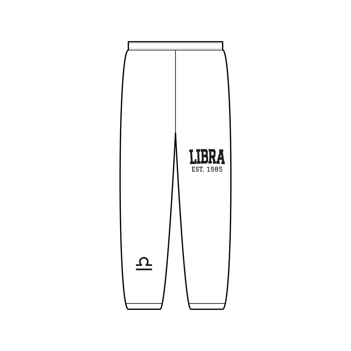 The Zodiac Sweatpants: Libra, Est. Your Year