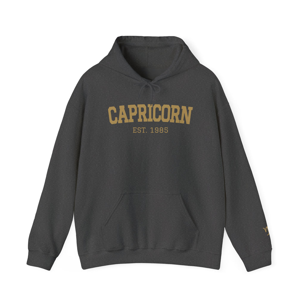 The Zodiac Hoodie: Capricorn, Est. Your Year