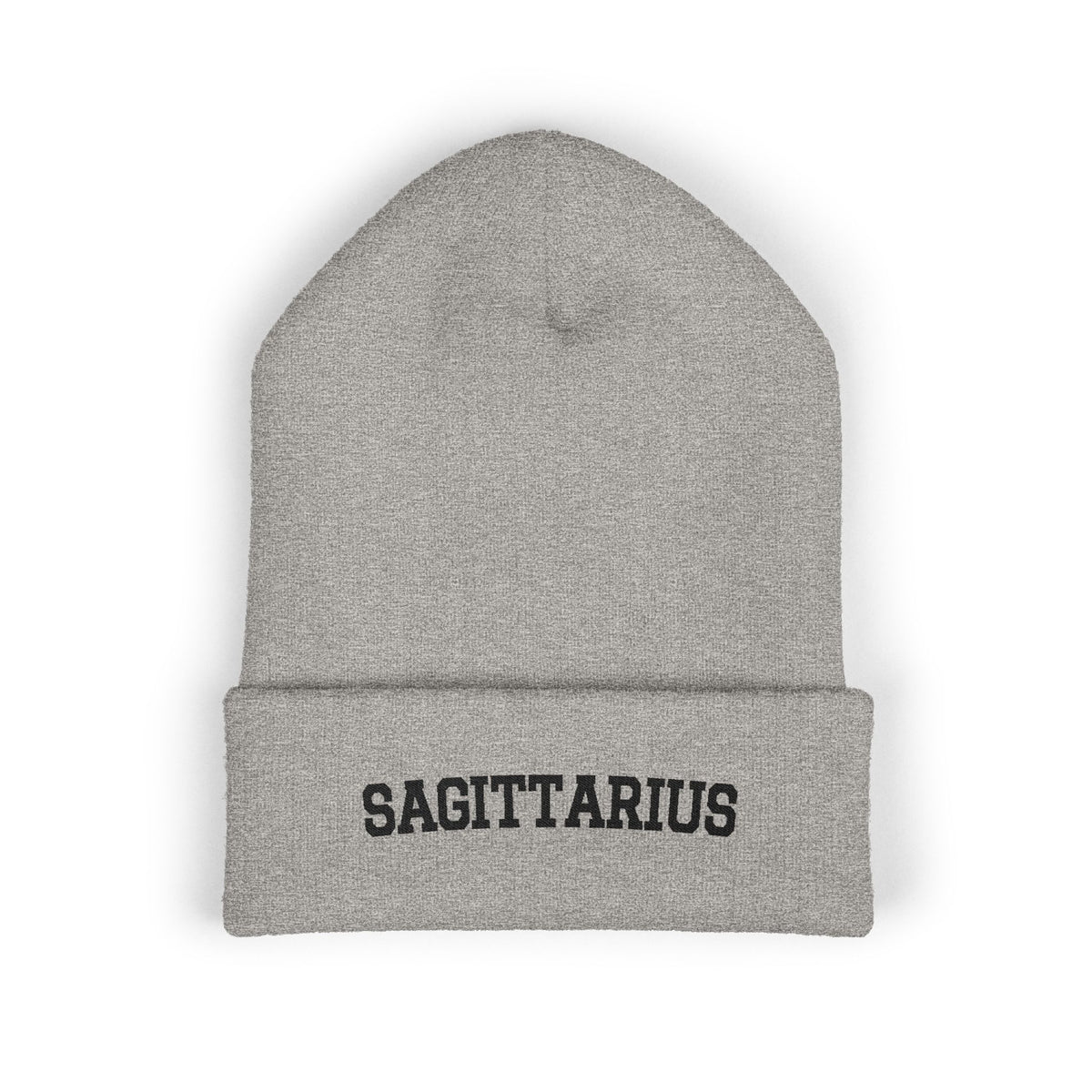 THE ZODIAC BEANIE — SAGITTARIUS — BLACK