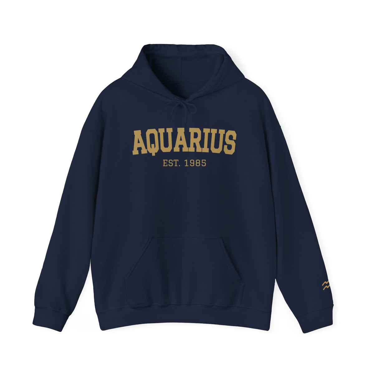 The Zodiac Hoodie: Aquarius, Est. Your Year