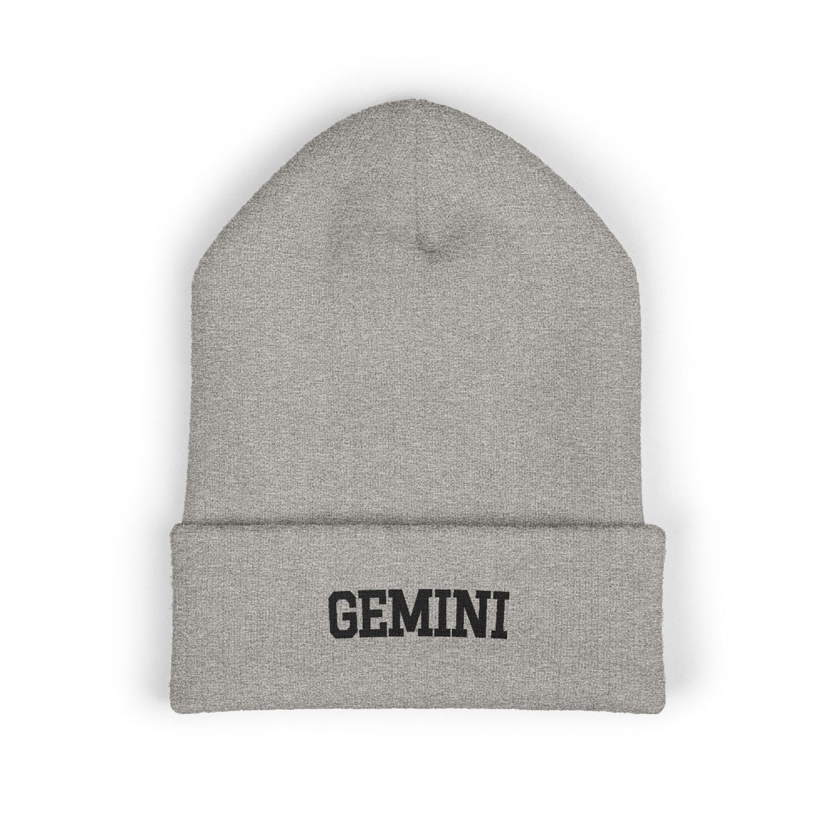 THE ZODIAC BEANIE — GEMINI — BLACK