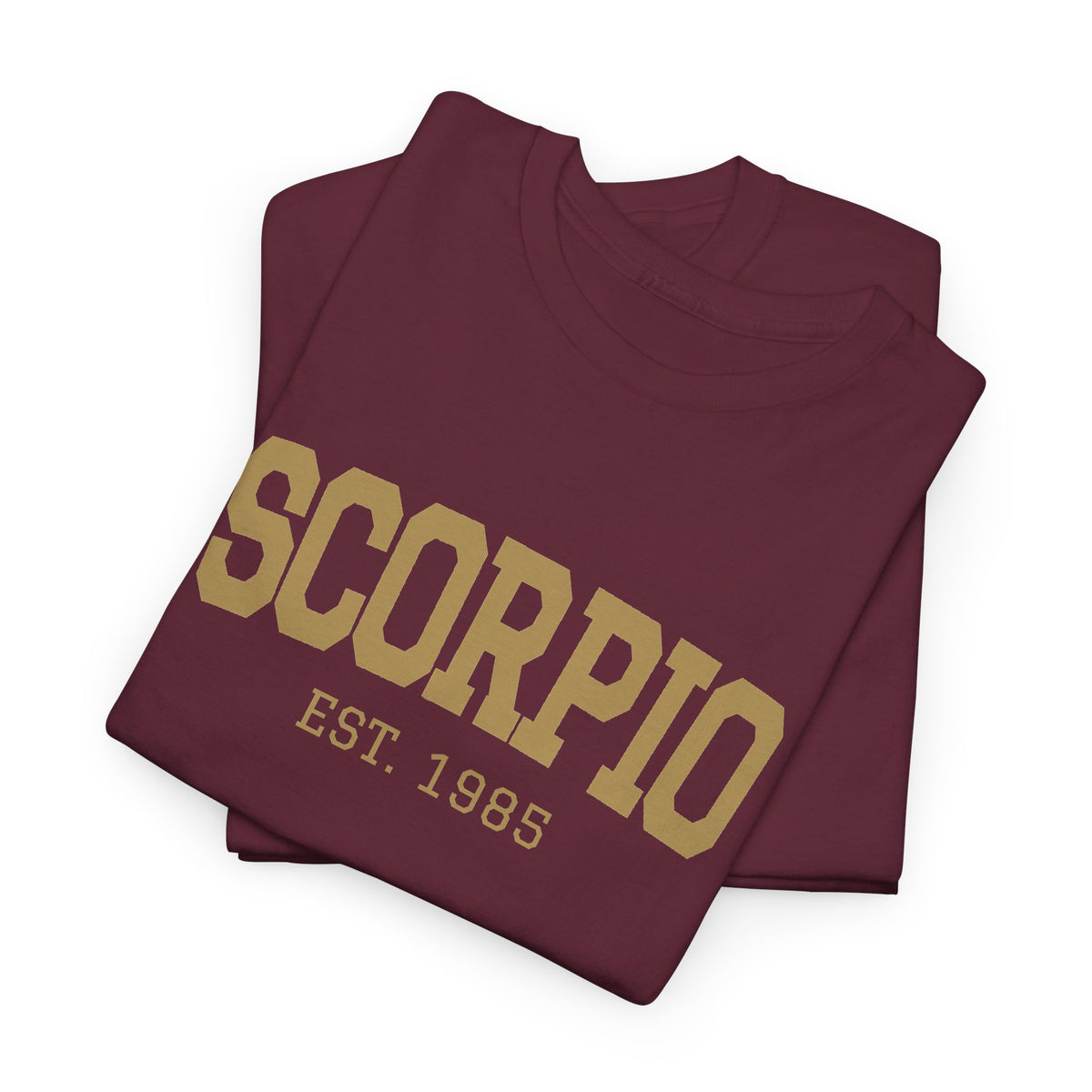 The Zodiac Tee: Scorpio, Est. Your Year