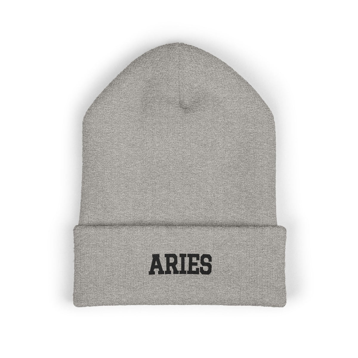 THE ZODIAC BEANIE — ARIES — BLACK