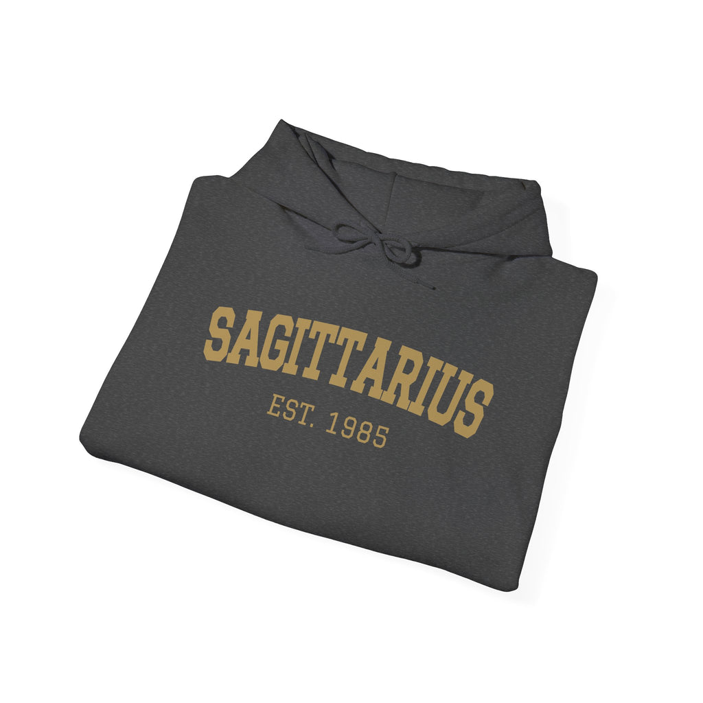 The Zodiac Hoodie: Sagittarius, Est. Your Year