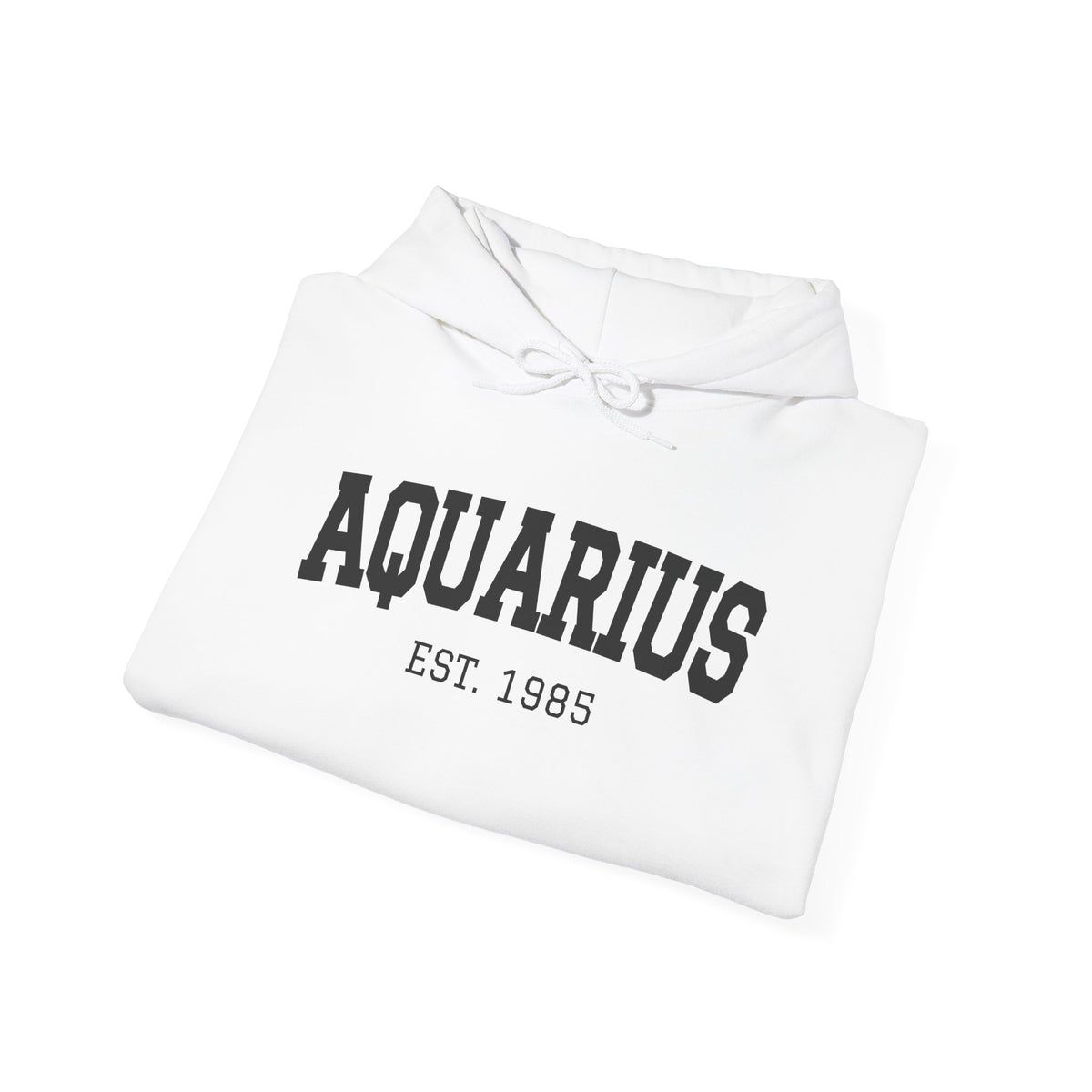 The Zodiac Hoodie: Aquarius, Est. Your Year