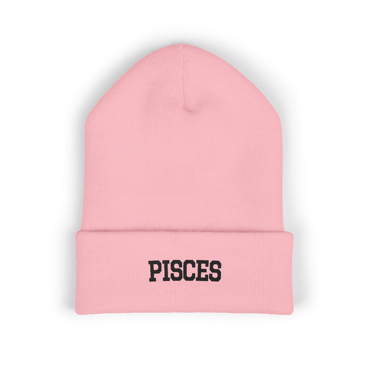 THE ZODIAC BEANIE — PISCES — BLACK